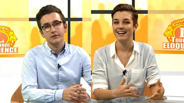 Deux Liégeois en finale du tournoi d'éloquence de Spa 