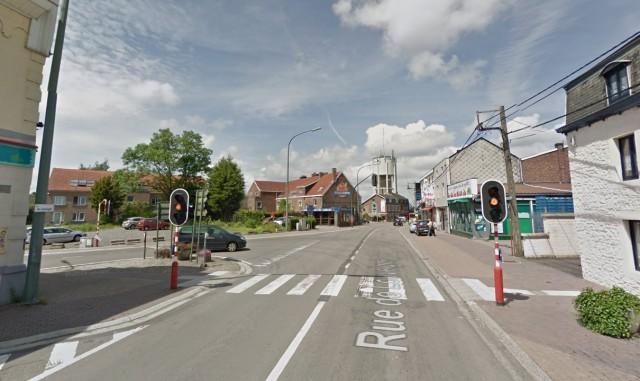 Carrefour de l'Air Pur à Beaufays : début des travaux