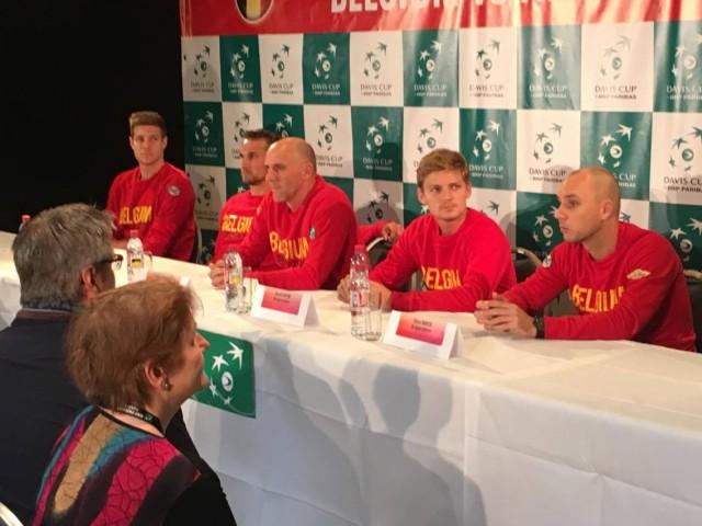 Goffin et Darcis confiants mais prudents en Coupe Davis