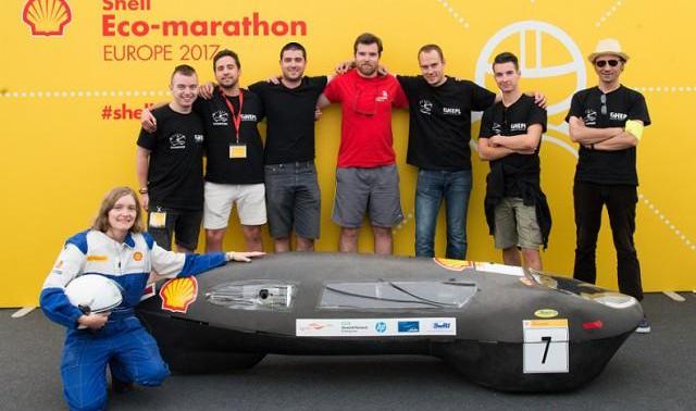 EcoMotion 7 se classe 4 ème au Shell Eco Marathon de Londres