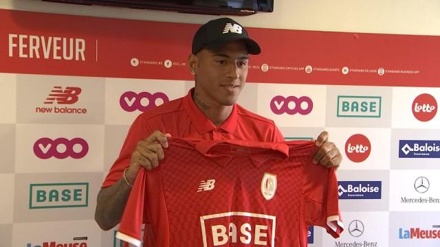 Le nouveau joueur du Standard, Carlinhos, présenté officiellement