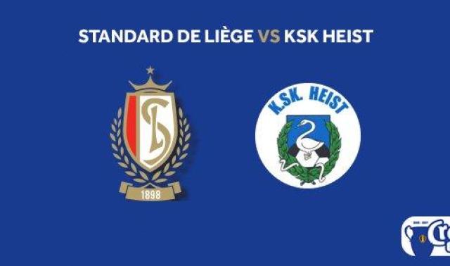 Coupe de Belgique : Standard - Heist sera joué à Sclessin