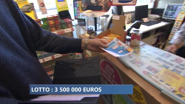 Un gain de 3,5 millions au Loto pour un ticket validé à Liège 