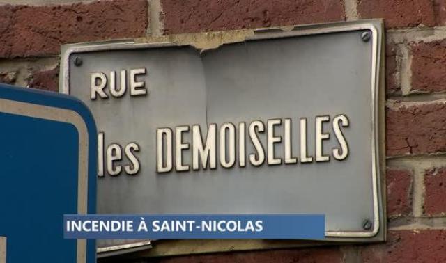 Incendie et explosion dans une maison à Saint-Nicolas