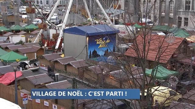 Liège : le village de Noël a ouvert ses portes 