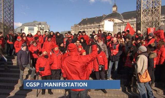Les enseignants CGSP caricaturent le report de l'âge de départ à la pension
