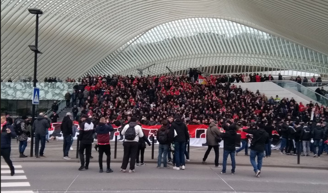 Les supporters du Standard chauds pour la finale de la coupe ! (vidéos) 