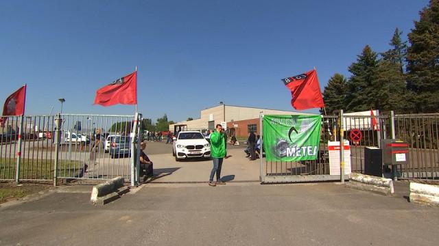 Le personnel de Mecamold en grève