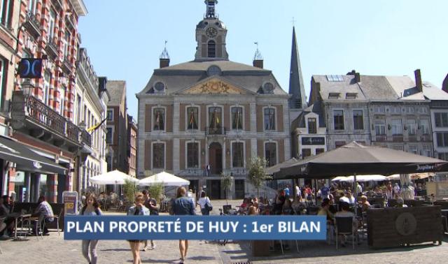 Huy : trois premiers mois positifs pour le Plan Propreté