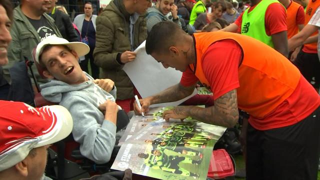Le Standard et ses supporters en situation de handicap