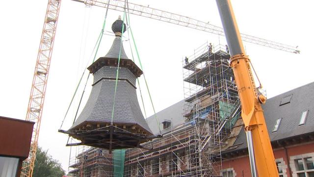 L'abbaye de la Paix-Dieu a retrouvé son clocher