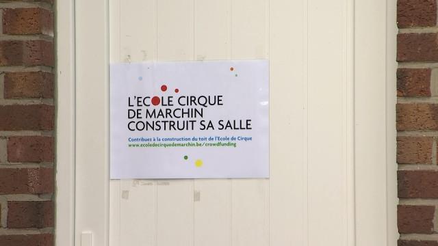 Un nouveau bâtiment pour l'école de cirque de Marchin