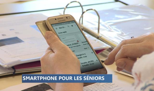 Le smartphone n'a plus de secret pour les seniors