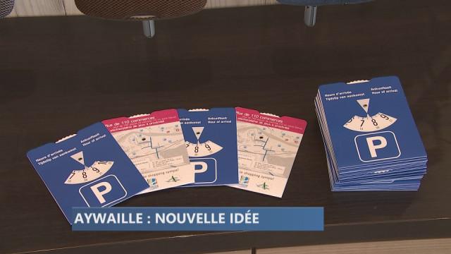Aywaille : des disques de stationnement personnalisés