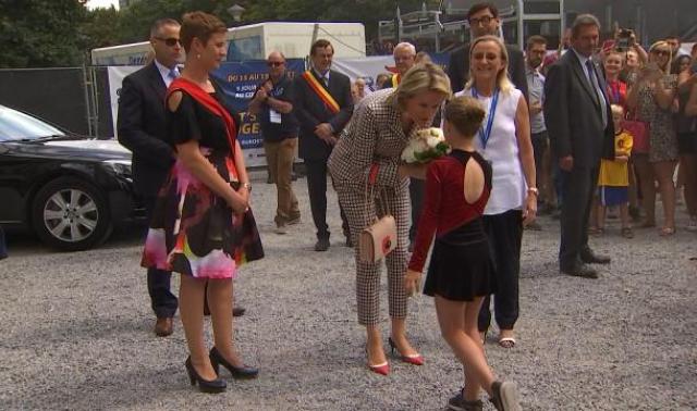 Eurogym 2018: le show sous les yeux de la Reine Mathilde 