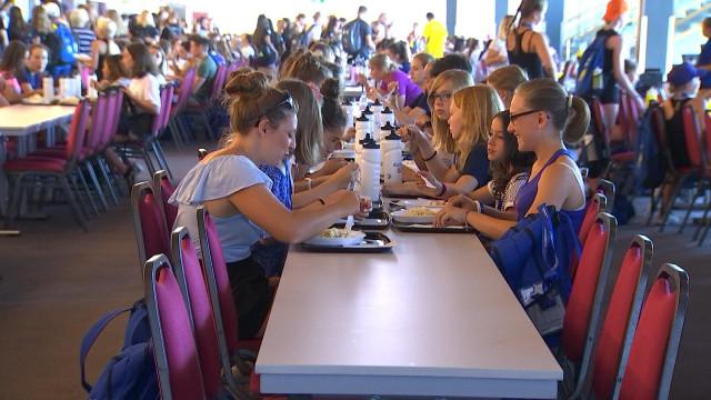 Eurogym 2018: plus de 20.000 repas en 5 jours !