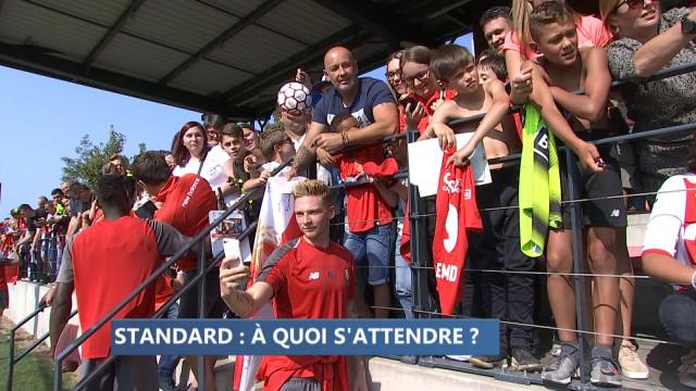Entraînement du Standard devant 700 supporters 