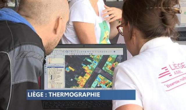 Les Liégeois à la découverte d'un vision thermique de leur maison