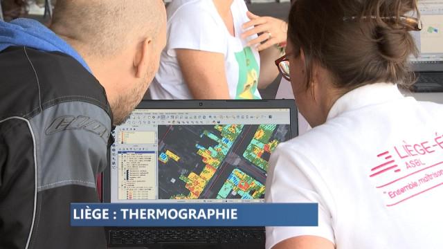 Les Liégeois à la découverte d'un vision thermique de leur maison