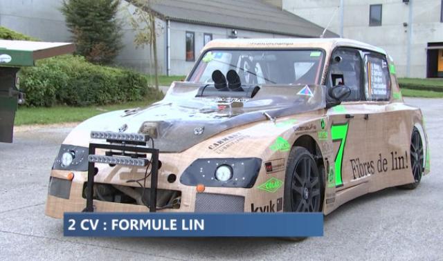 Une 2 CV Formule "Lin"