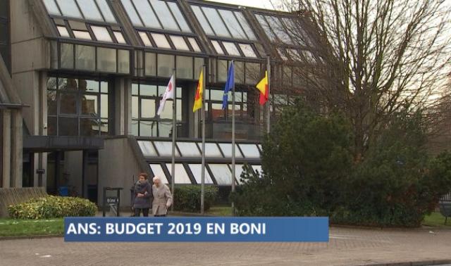 Ans : un budget  2019 en boni