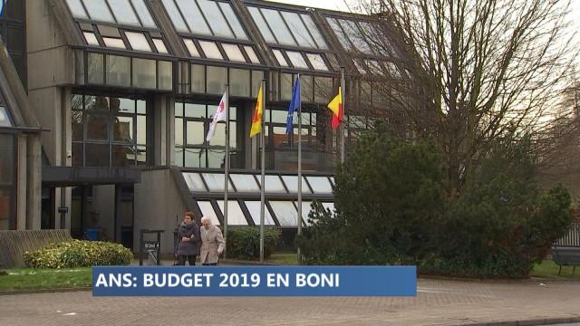 Ans : un budget  2019 en boni