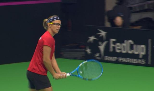 Fed Cup à Liège: premier entraînement et infos pratiques