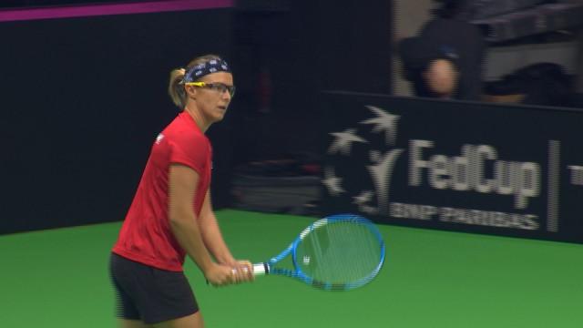 Fed Cup à Liège: premier entraînement et infos pratiques