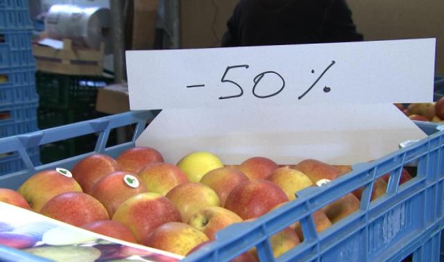 La pomme n'a pas la pêche