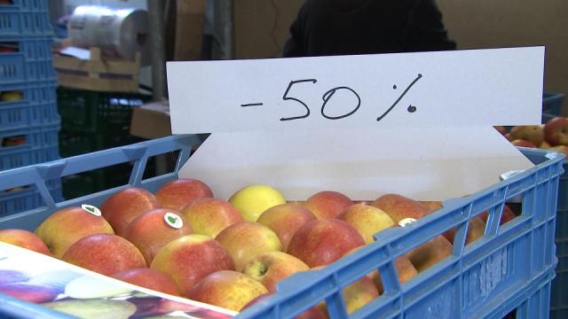La pomme n'a pas la pêche