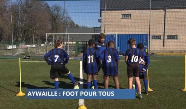 Aywaille: l'intégration de jeunes réfugiés par le football