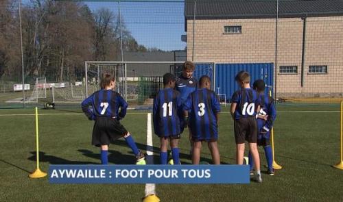 Aywaille: l'intégration de jeunes réfugiés par le football