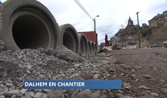 Dalhem : le long chantier qui fait mal aux commerçants 