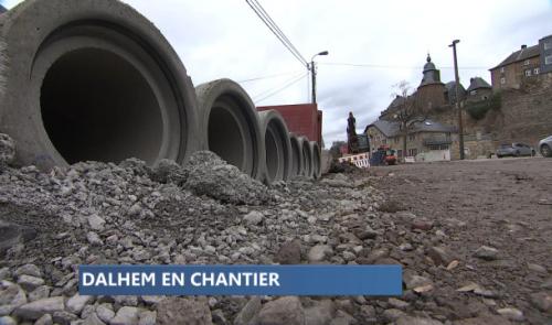 Dalhem : le long chantier qui fait mal aux commerçants 