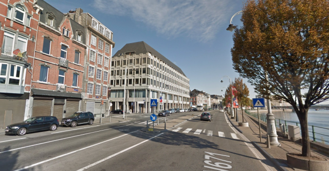 Périmètre de sécurité quai de la Batte, une conduite de gaz endommagée