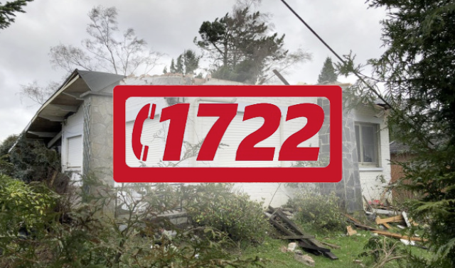 Activation du 1722 suite aux vents forts et routes glissantes