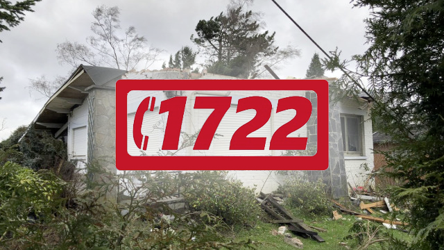 Activation du 1722 suite aux vents forts et routes glissantes