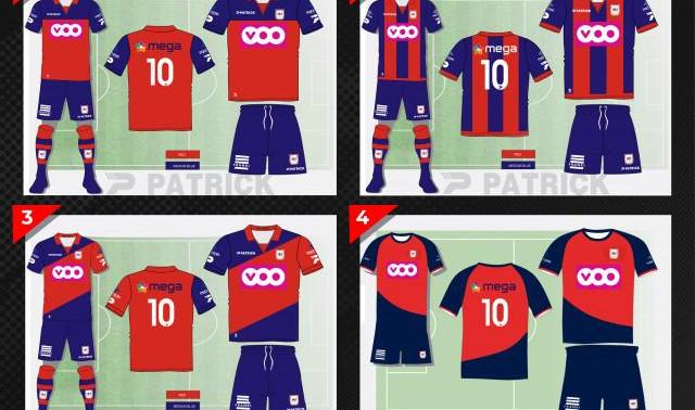 Choisissez le futur maillot du RFC Liège !