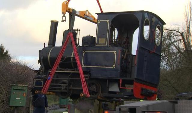 Une nouvelle chaudière pour une locomotive de Sprimont