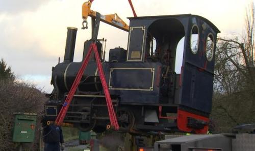 Une nouvelle chaudière pour une locomotive de Sprimont