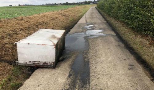 Pollution aux hydrocarbures à Faimes
