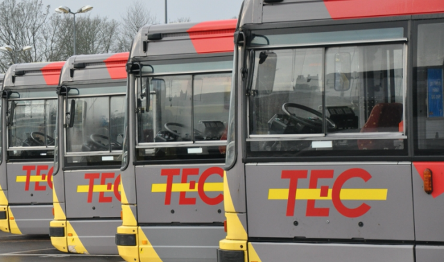 Quelques suppressions de parcours sur le réseau du TEC