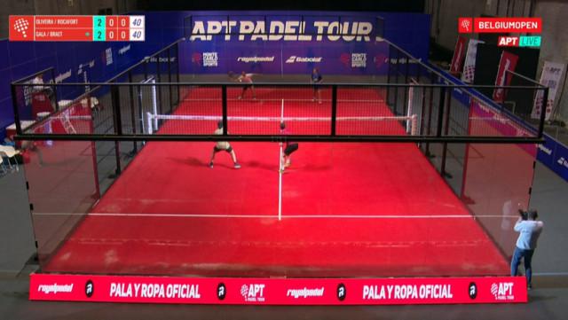 Zapping Sports : les pros du padel saluent Liège 