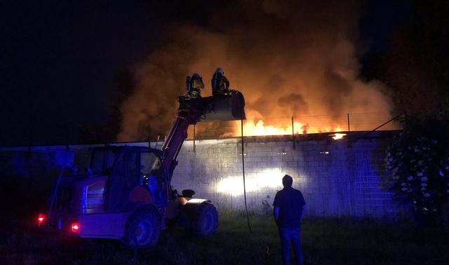 Incendie de bâtiment à Villers-L'Évêque