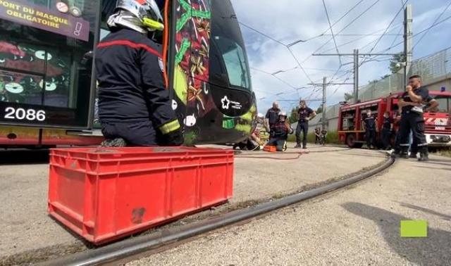Tram En Commun S3#34 - Les pompiers et le tram 