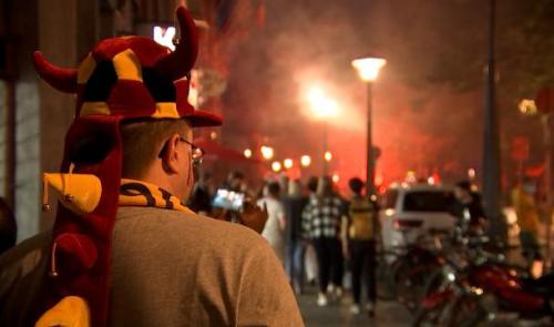 Italie-Belgique : Liège entre deux ambiances
