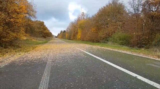 Inondations : l'A601 transformée en zone de stockage provisoire