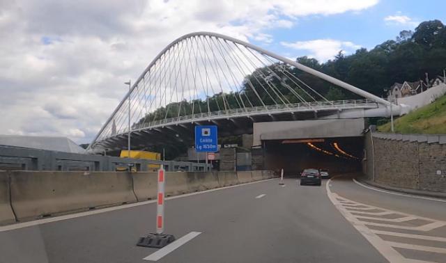 Le tunnel de Cointe rouvert entre Avroy-Laveu et le Val Benoît