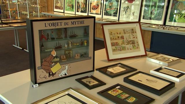 Vente de BD aux enchères au Palais des Congrès de Liège : 190 000 euros récoltés