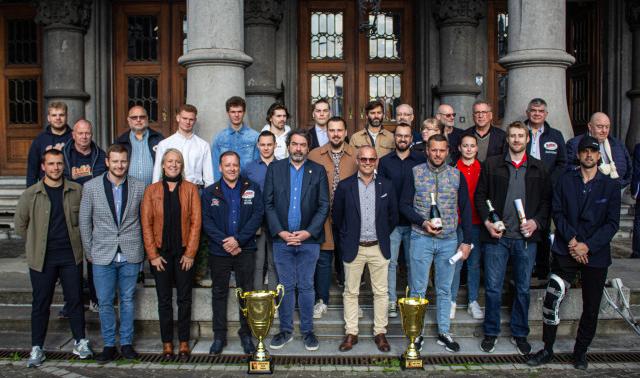 Les Bulldogs de Liège mis à l'honneur par la province